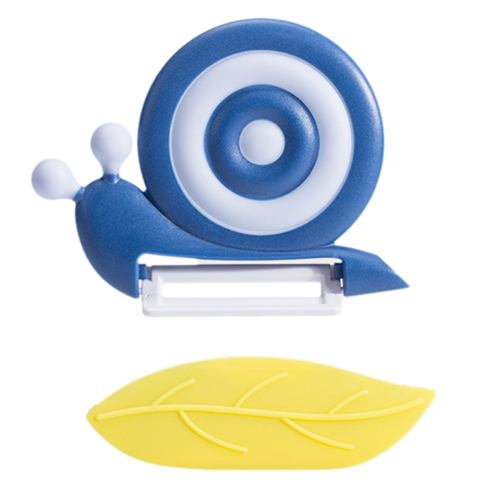 Snail Potato Peeler Portable Fruit Household with Non-Slip Handle and Protective Cover
