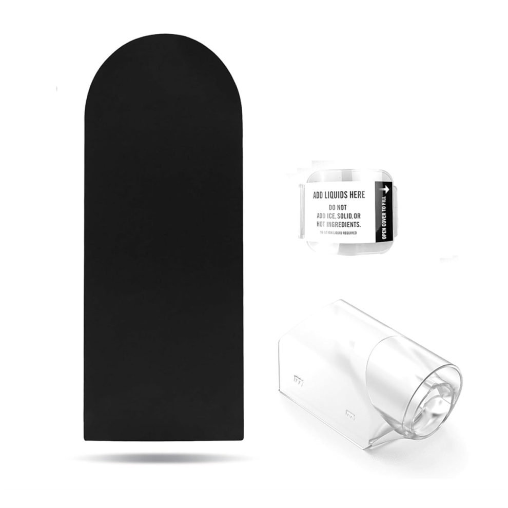 Replacement Accessories Kit for Slushie FS301, FS300,Includes Anti-Slip Mat, Detachable , Spout Cover Lid