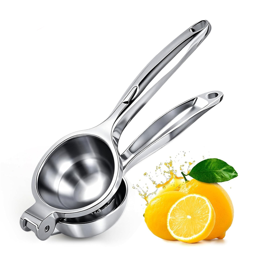 Lemon Squeezer Extra Large,Manual Citrus Juicer Hand ,Easy to Clean Metal ,