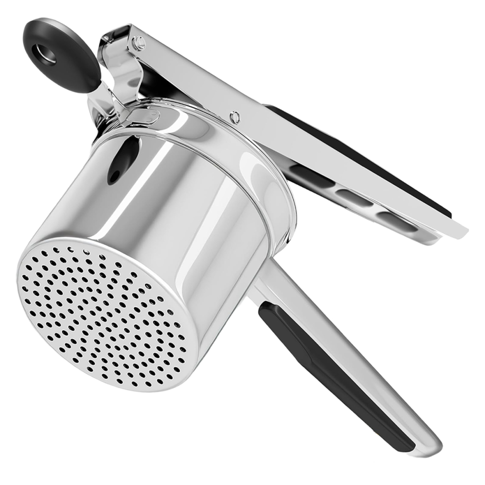 Potato Ricer, Heavy Duty Stainless Steel Masher and Ricer Kitchen Tool, Mash Gadget