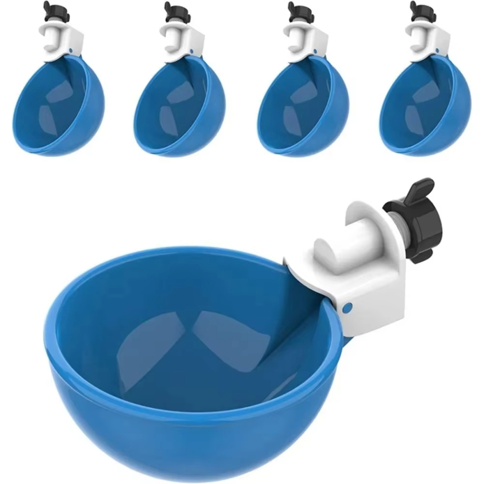 5PCS Poultry Kit Automatic Chicken Water Feeder Drinking Bowl Feeding Watering Supplie Waterer