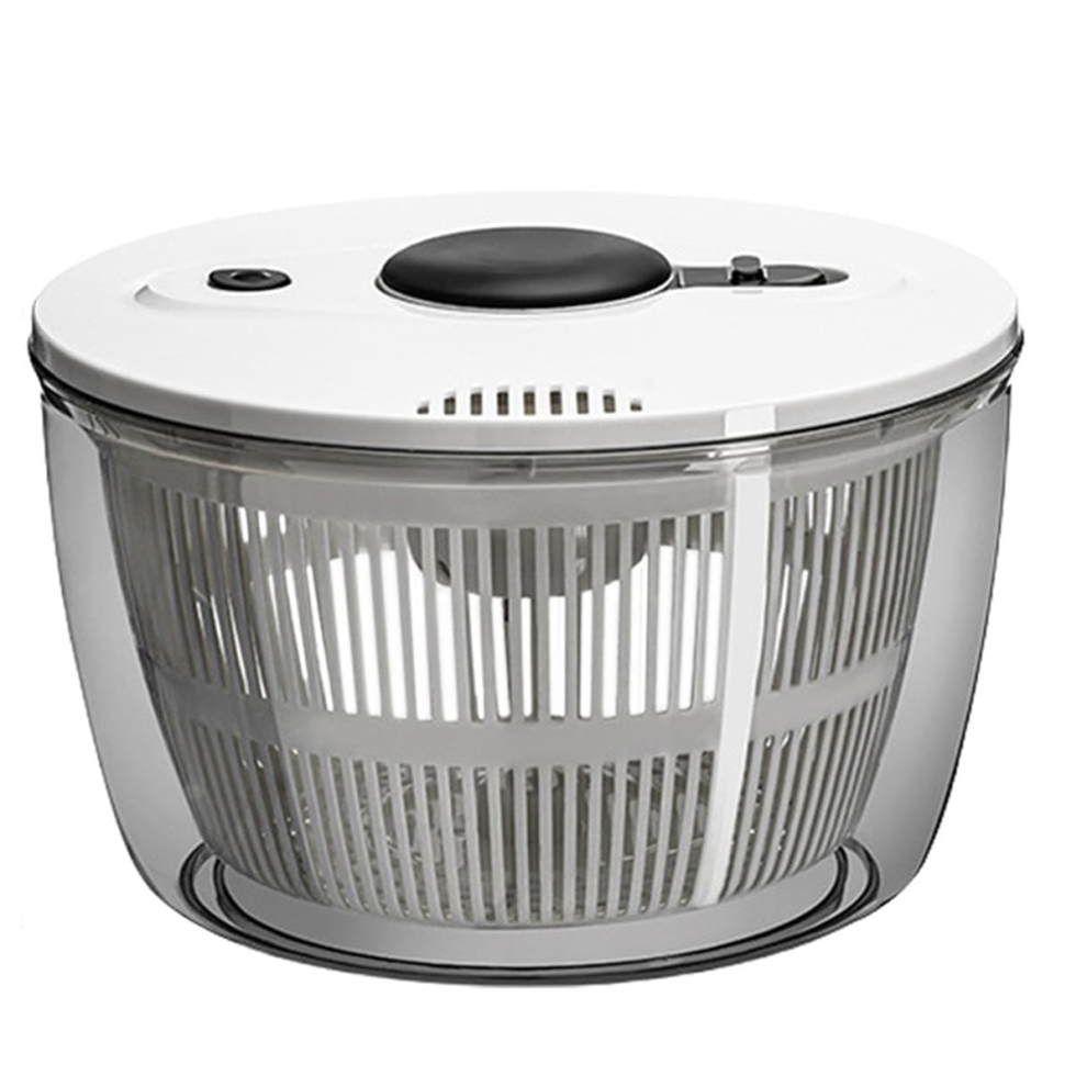 Vegetable Dryer Spinner, Fruit Salad Spinner Lettuce Dryer, Manual Quick Drainage 3L
