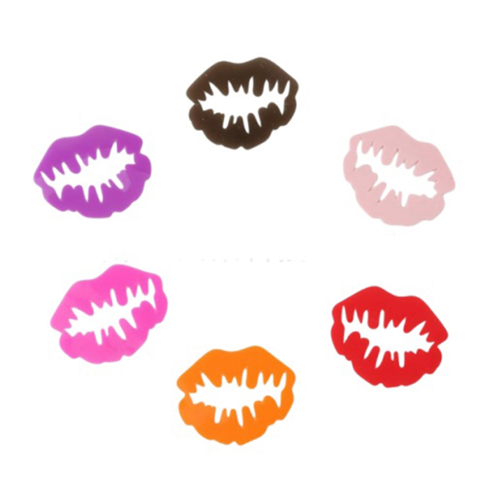 Silicone Glass Wine Label Recognizer Glasses Tea Cup Marker Party Supplies Lips