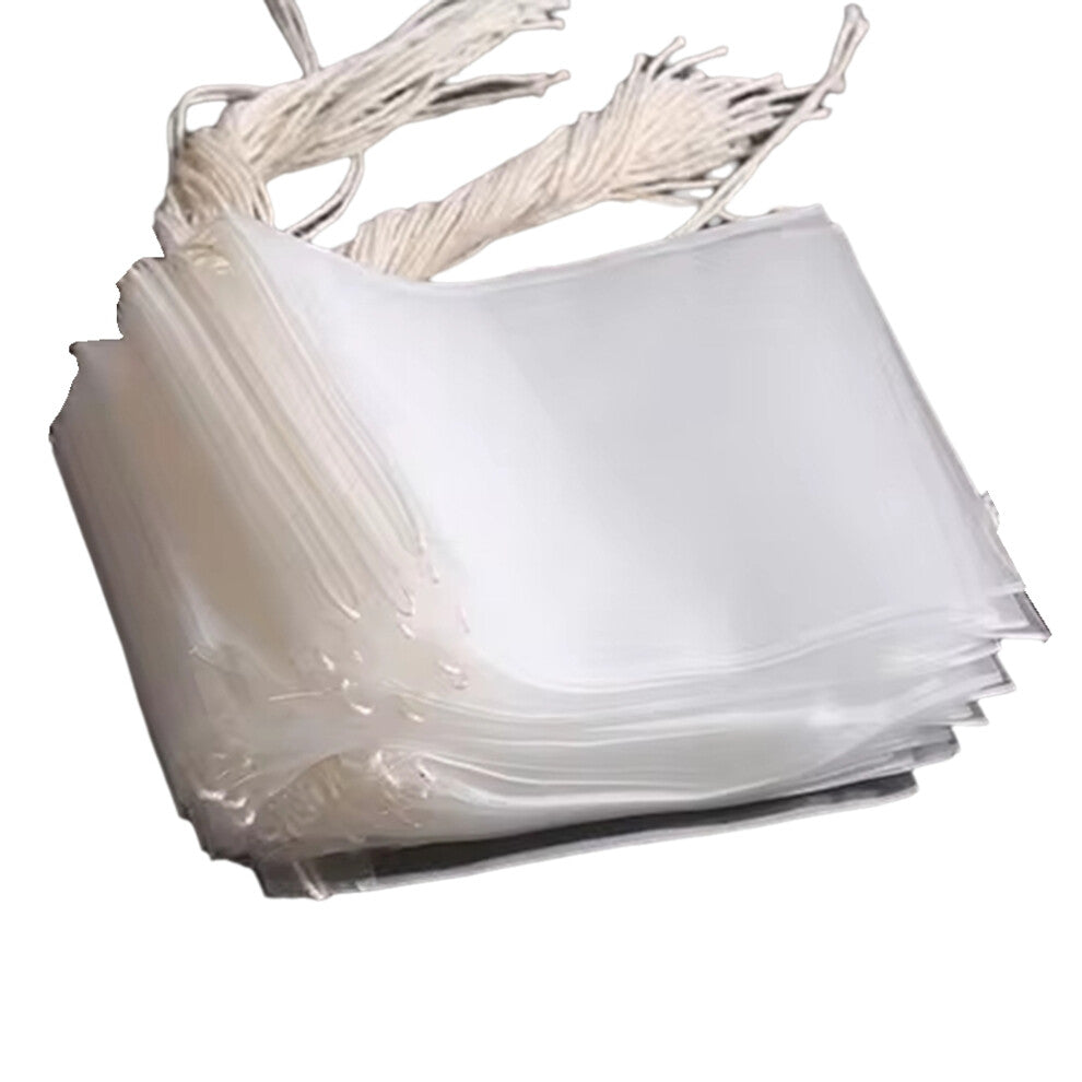 100PCS Disposable Tea Bag Filter Bags for Infuser with String Heat Seal, Food Grade Spice