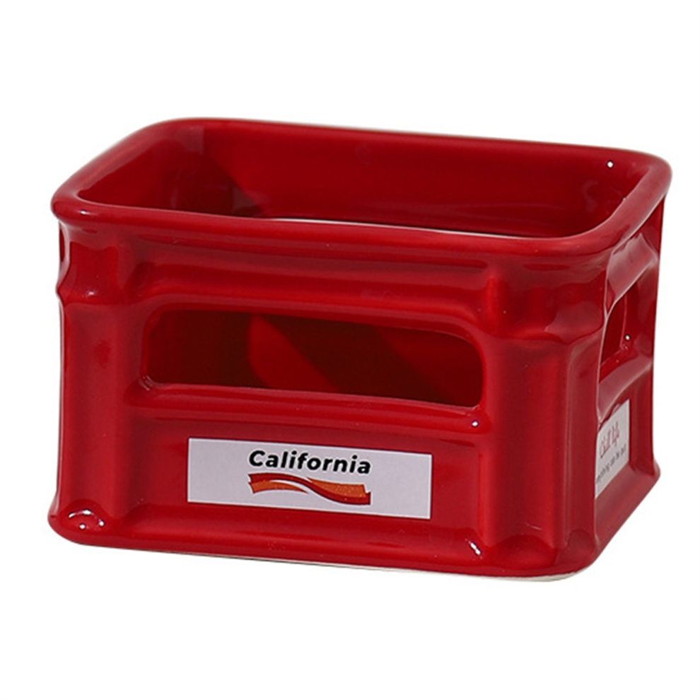 Ceramic High-Value Snack Bowl Living Room Household Fruit Coffee Shop Basket Popcorn Potato Chips B