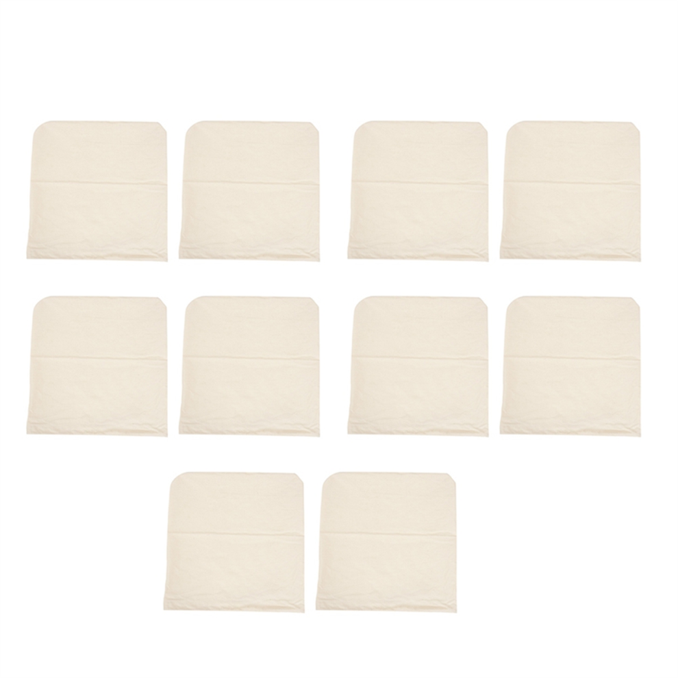 10 Pack Organic Reusable Cold Filters Bag,12 Inch Wine Brewing Eco-Friendly Mesh Cotton Filter