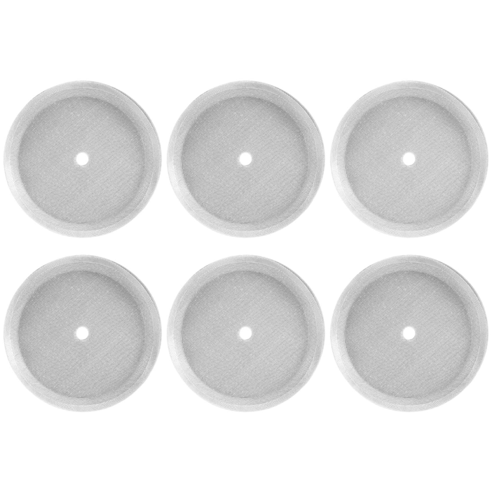 French Replacement Filters Mesh Screen Coffee Filters-Includes Metal Center Ring Reusable Stainless Steel Replacements for 1000 Ml