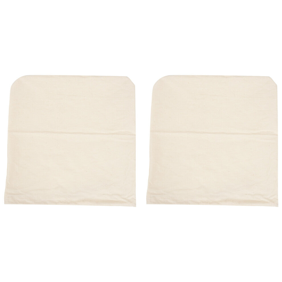 2 Pack Organic Reusable Cold Filters Bag,12 Inch Wine Brewing Eco-Friendly Mesh Cotton Filter