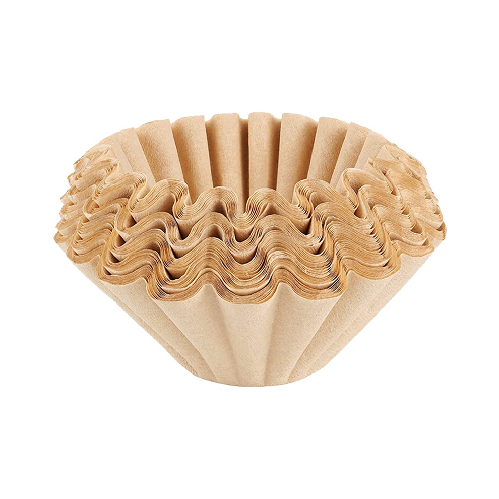 200 Count 1-4 Cup Coffee Filters Small Paper Disposable Basket Brown