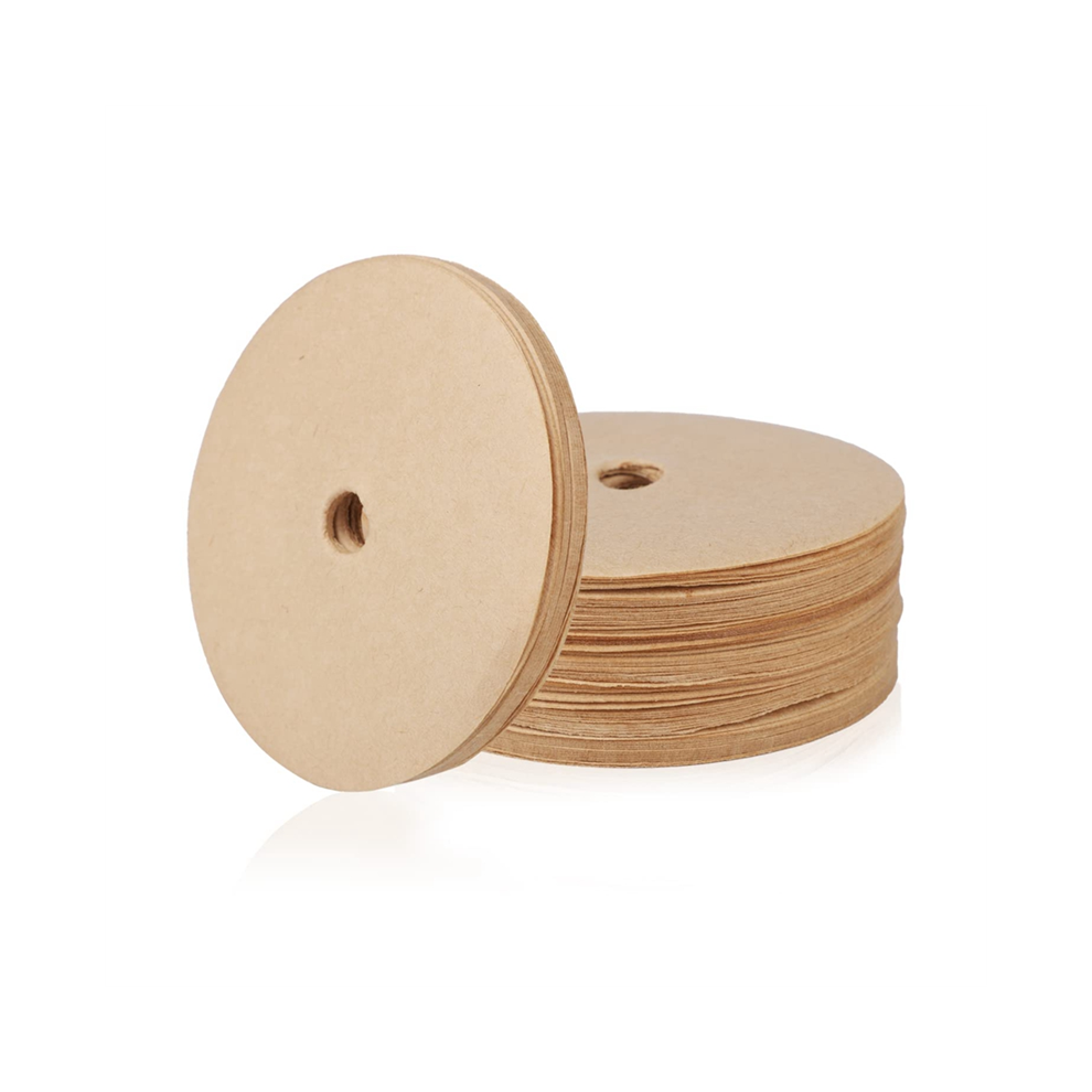 800PCS Round Coffee Filters, 3.75Inch Filters Paper Unbleached Disc Espresso Filter