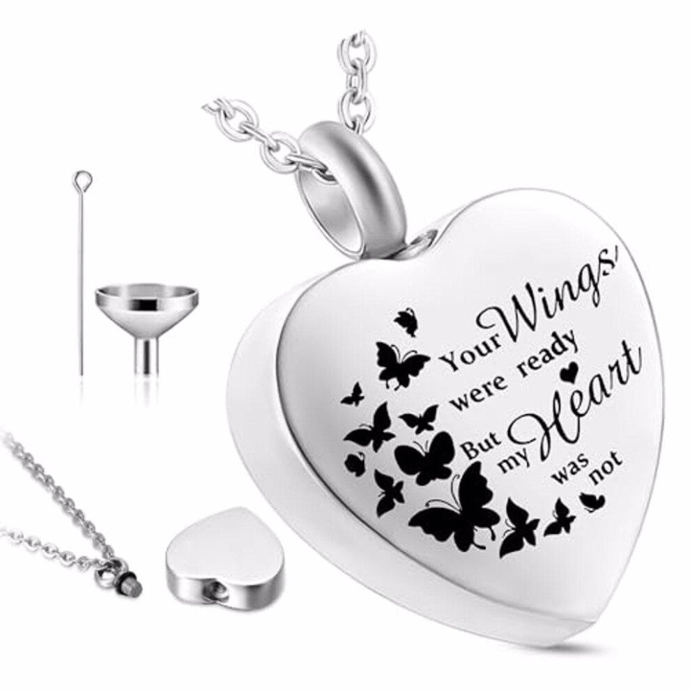 Heart Cremation Jewellery Urn Necklace Unique And Stylish Keepsake