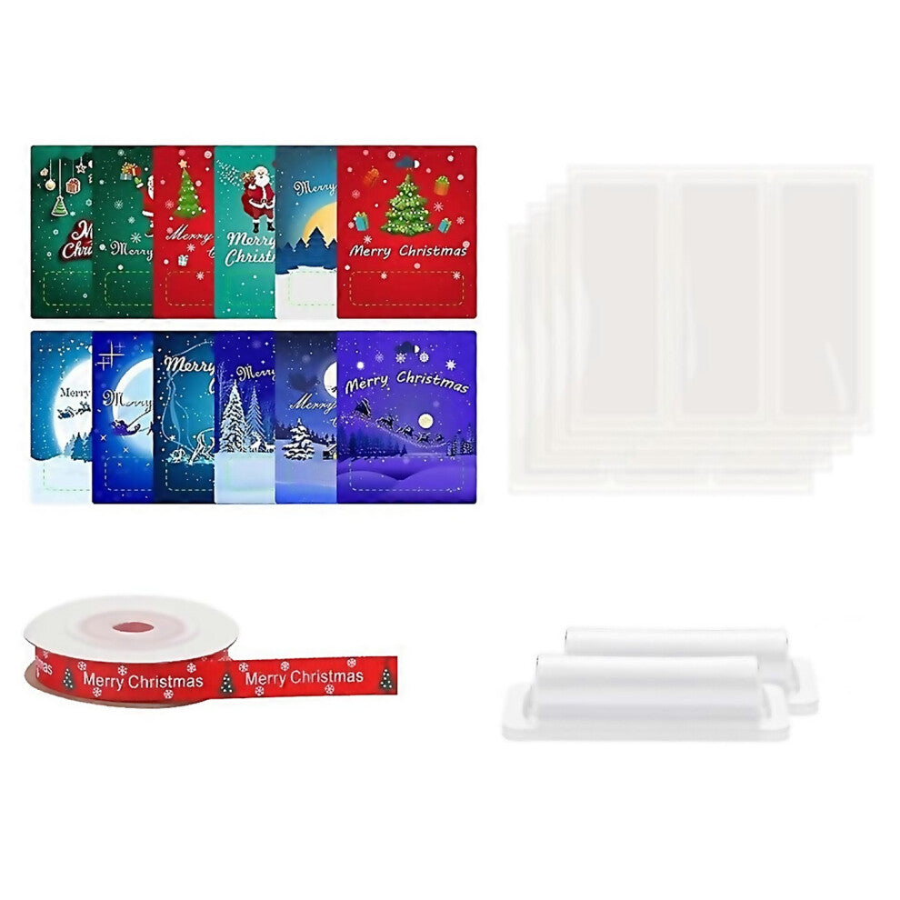 For 12 Pcs Christmas Money Holders For Cash Funny Christmas Cards