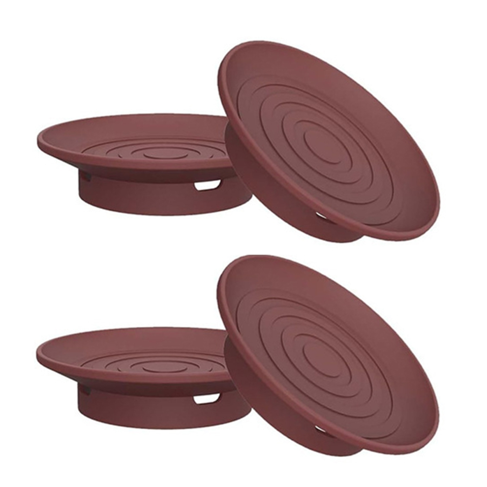 4Pcs Silicone Wine Glass Snack Tray Cover