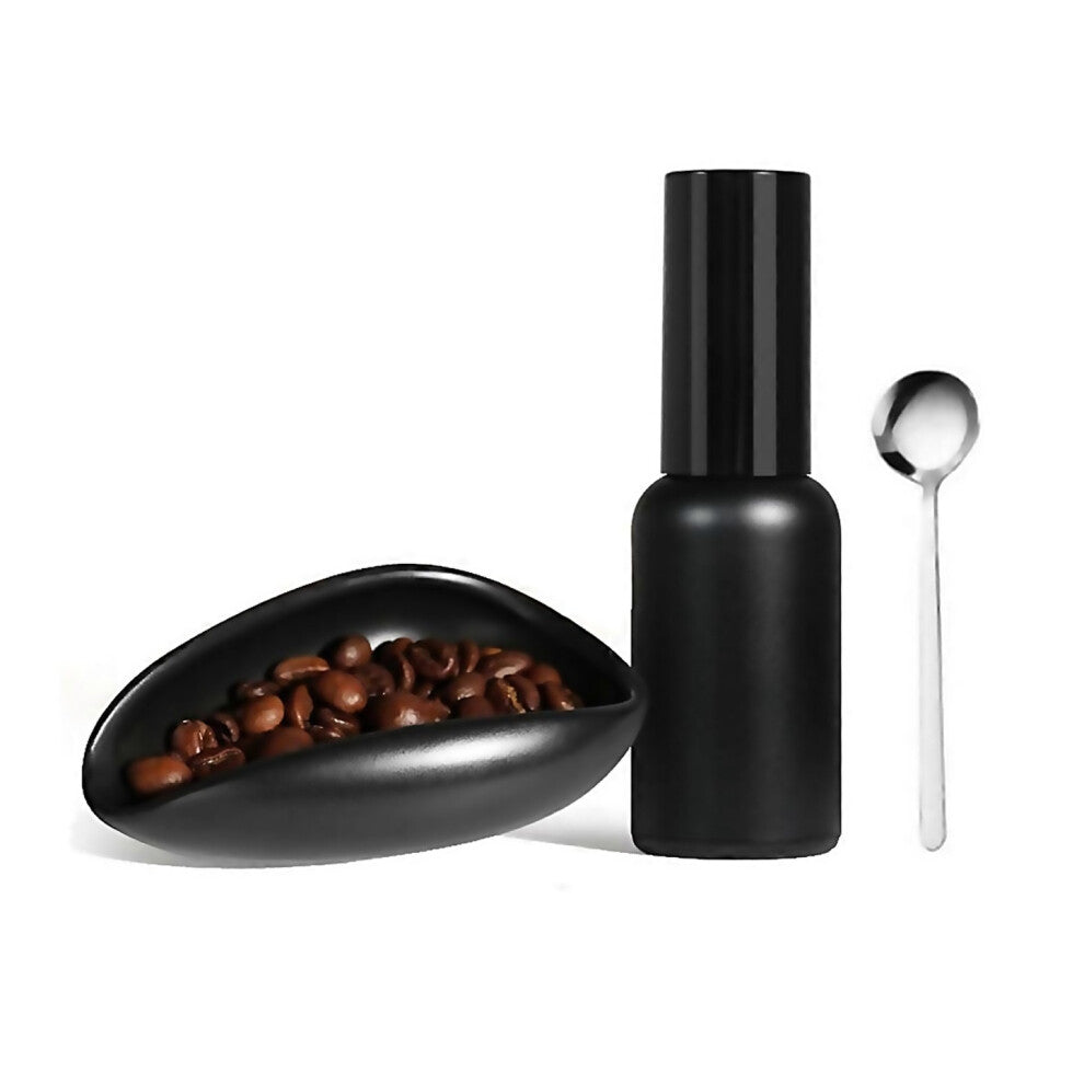 For Coffee Bean Dosing Cup Sprays Bottle Set For Vessel Espressoy Black