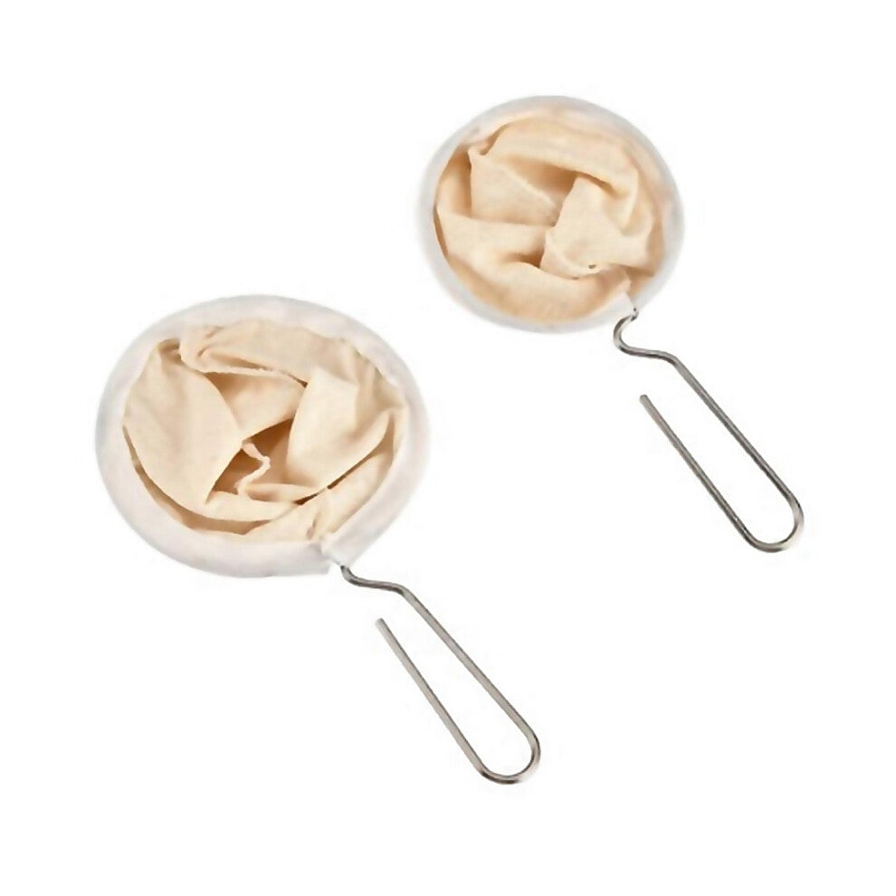 For Reusable Coffee Filter Bag Stainless Steel Handle Cloth Strainer