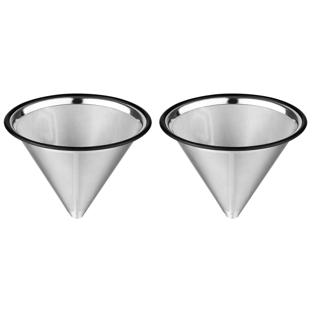 Coffee Pouring Filter Reusable Stainless Steel Dripper