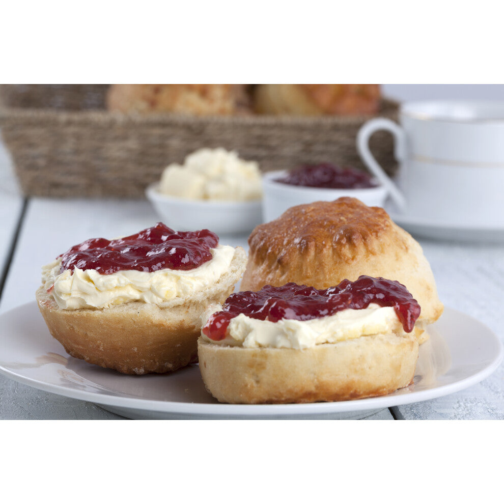 Truly Treats Frozen Plain Proper Devon Scone | 1x28