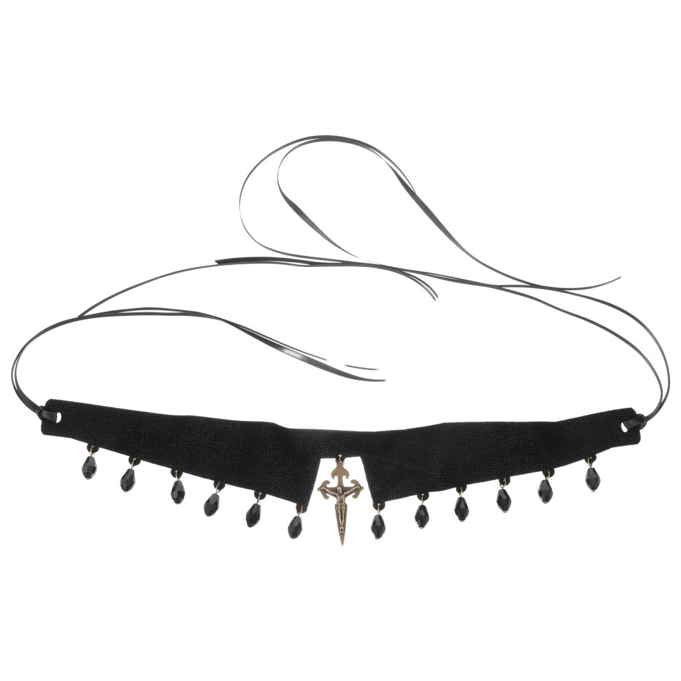 Woman's Necklace Gold Necklace Women's Chokers For Glass Bead