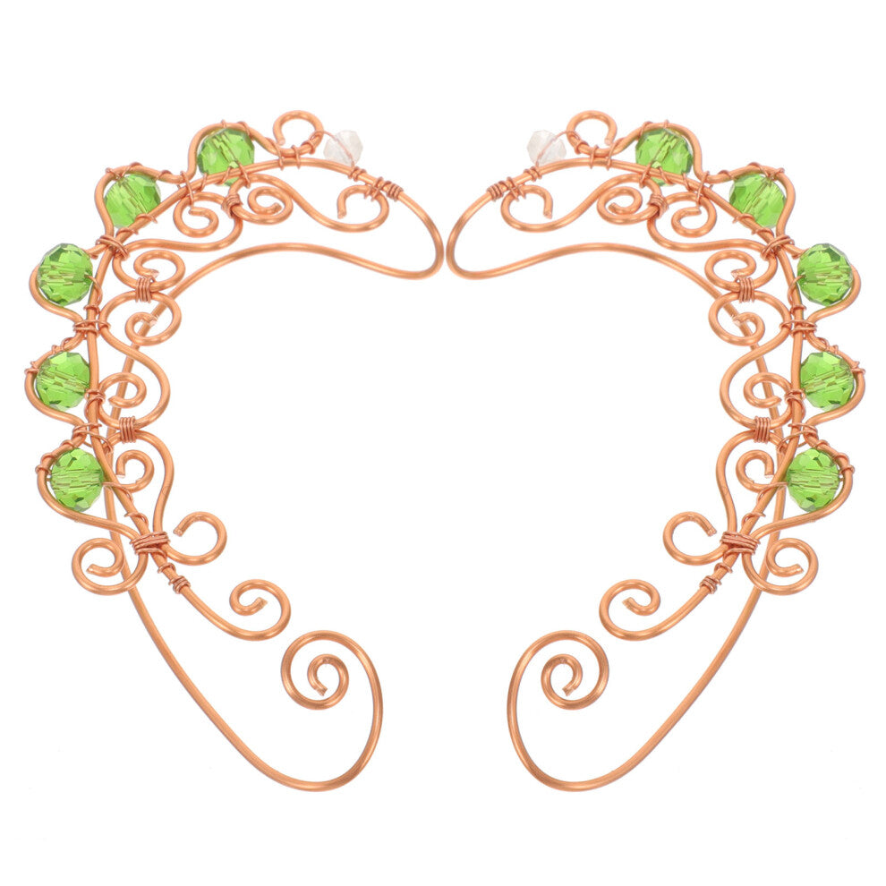 Teardrop Earrings Necklace Ear Cuffs Miss 6.50x3.50x1.00cm