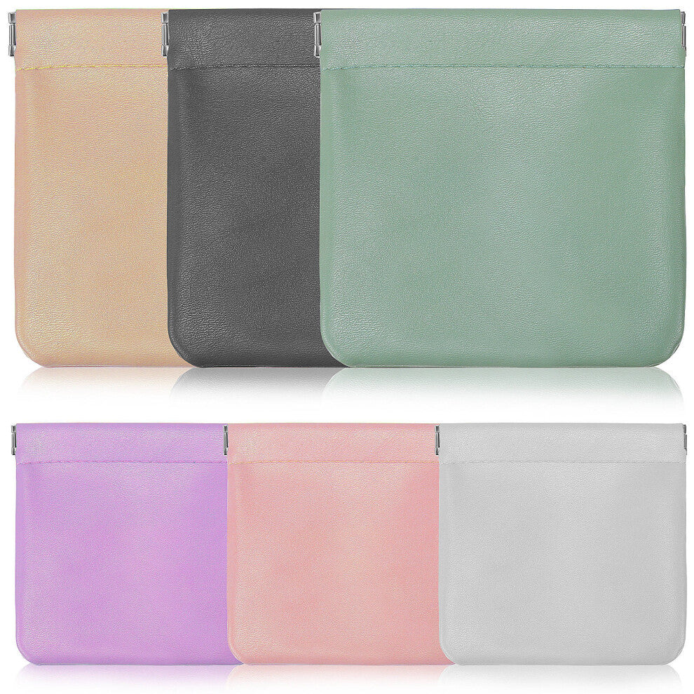 Raindrops 6 Pcs Earbuds Bag Jewelry Storage Bags Carrying