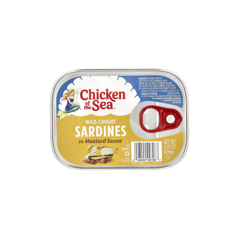 Wild Caught Sardines in Mustard Sauce