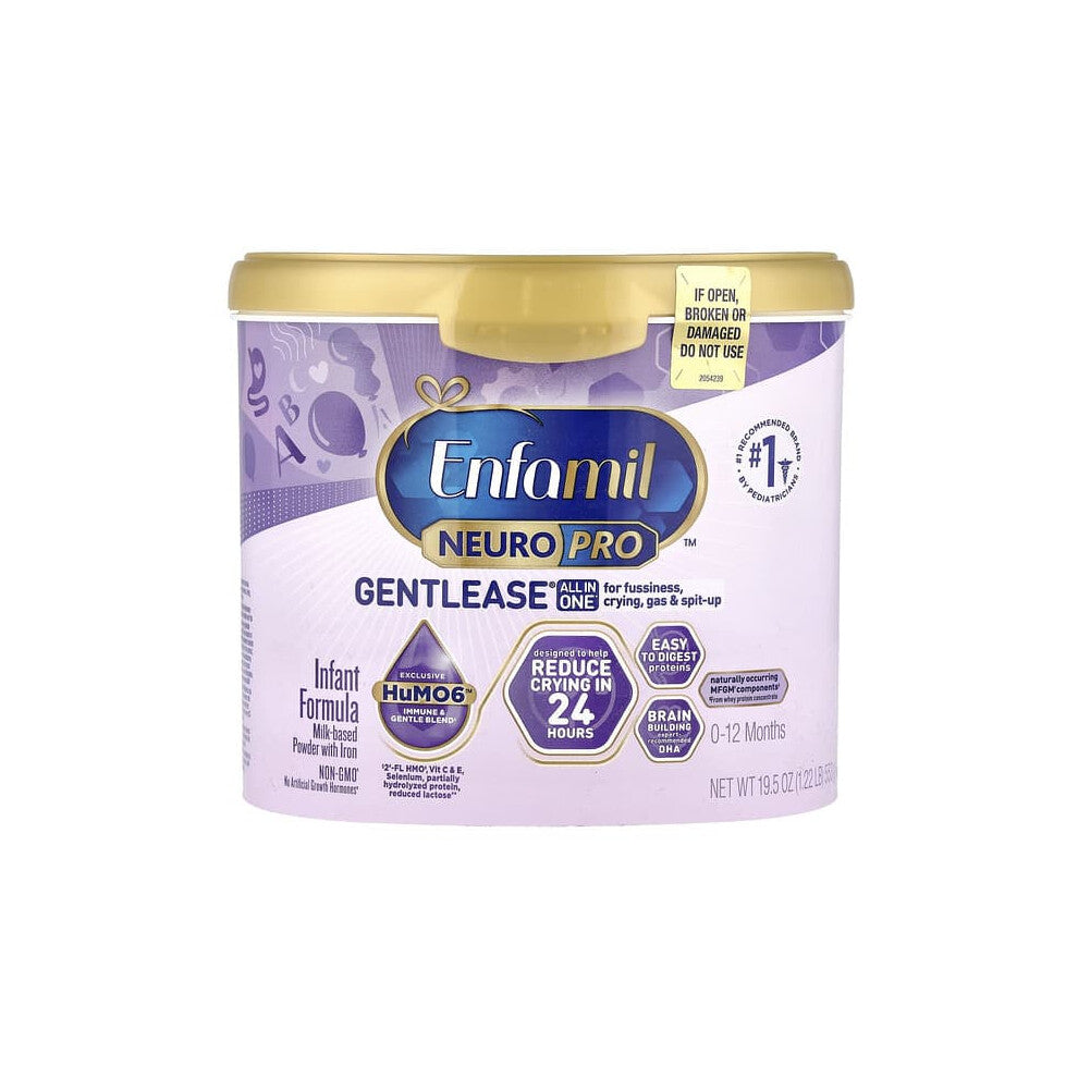 NeuroPro Gentlease, Infant Formula, 0-12 Months