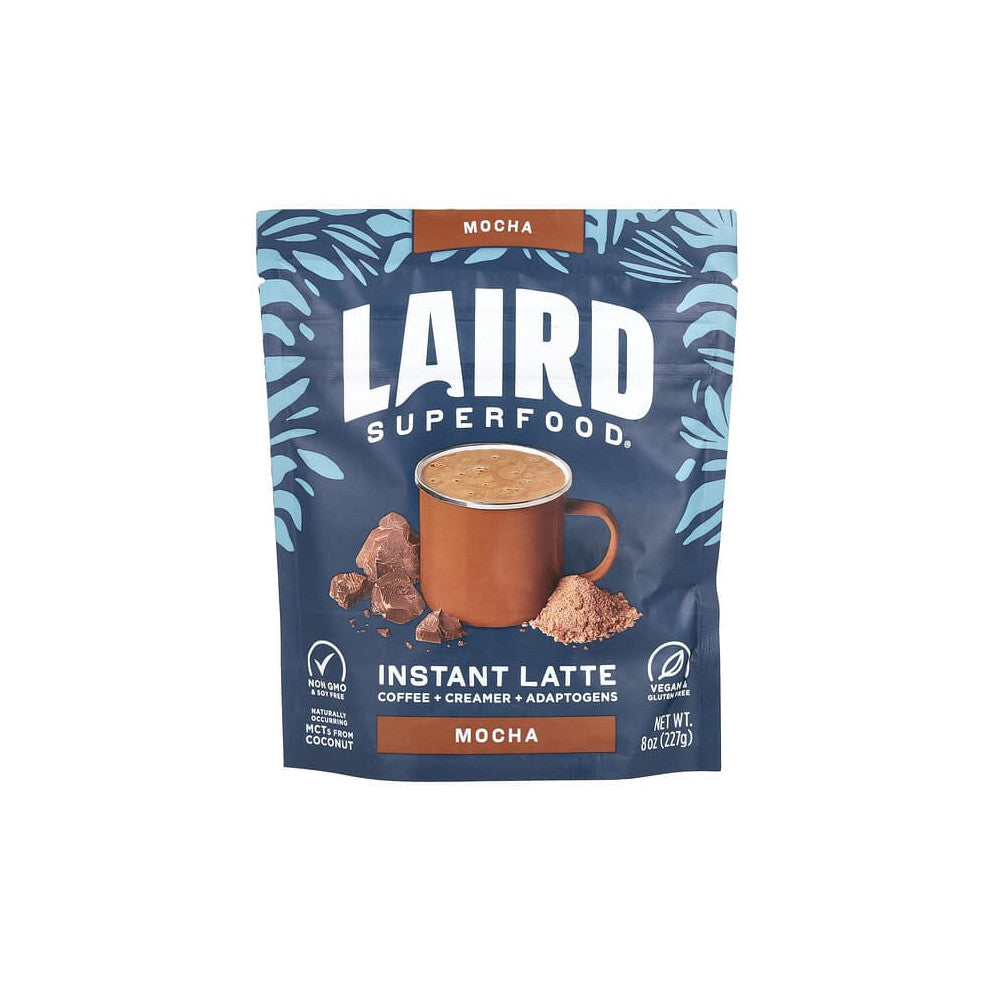Instant Latte, Coffee + Creamer + Adaptogens, Mocha