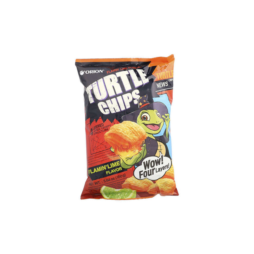 Turtle Chips, Flamin' Lime