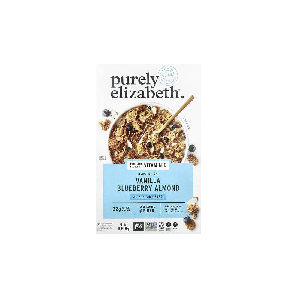 Superfood Cereal, Vanilla Blueberry Almond