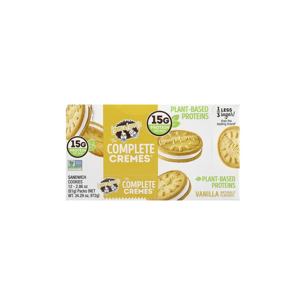 The Complete Cremes, Sandwhich Cookies, Vanilla