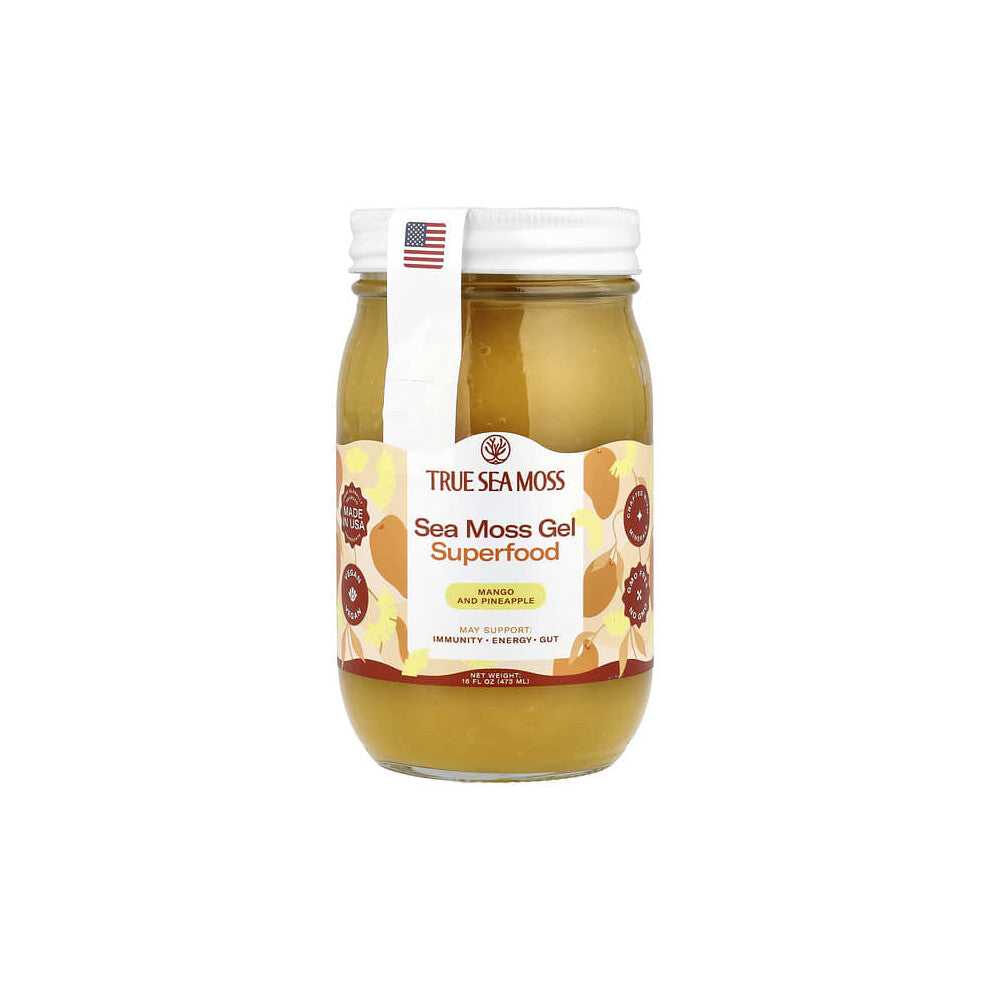 Sea Moss Gel Superfood, Mango and Pineapple