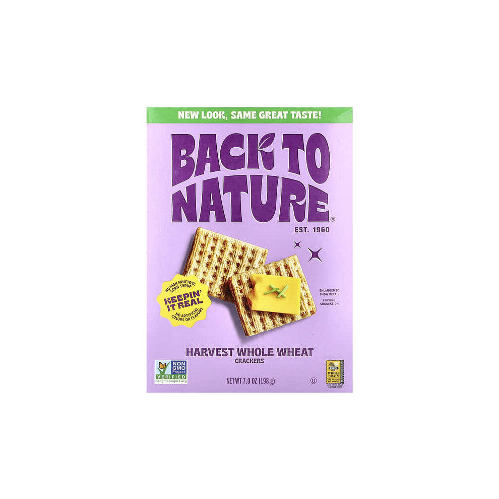 Crackers, Harvest Whole Wheat