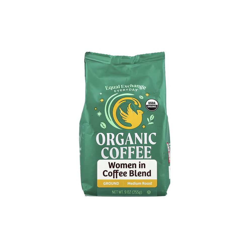 Organic Coffee, Women In Coffee Blend, Ground, Medium Roast