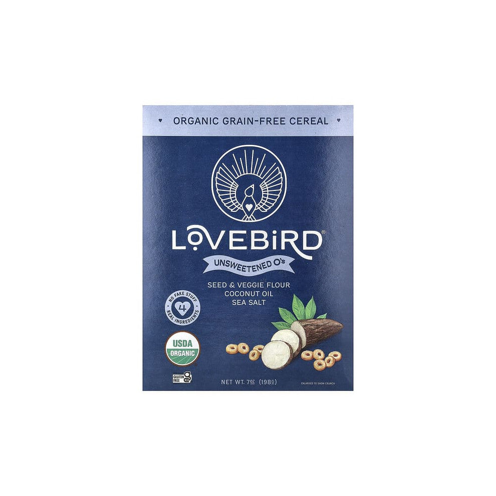Organic Grain-Free Cereal, Unsweetened O's