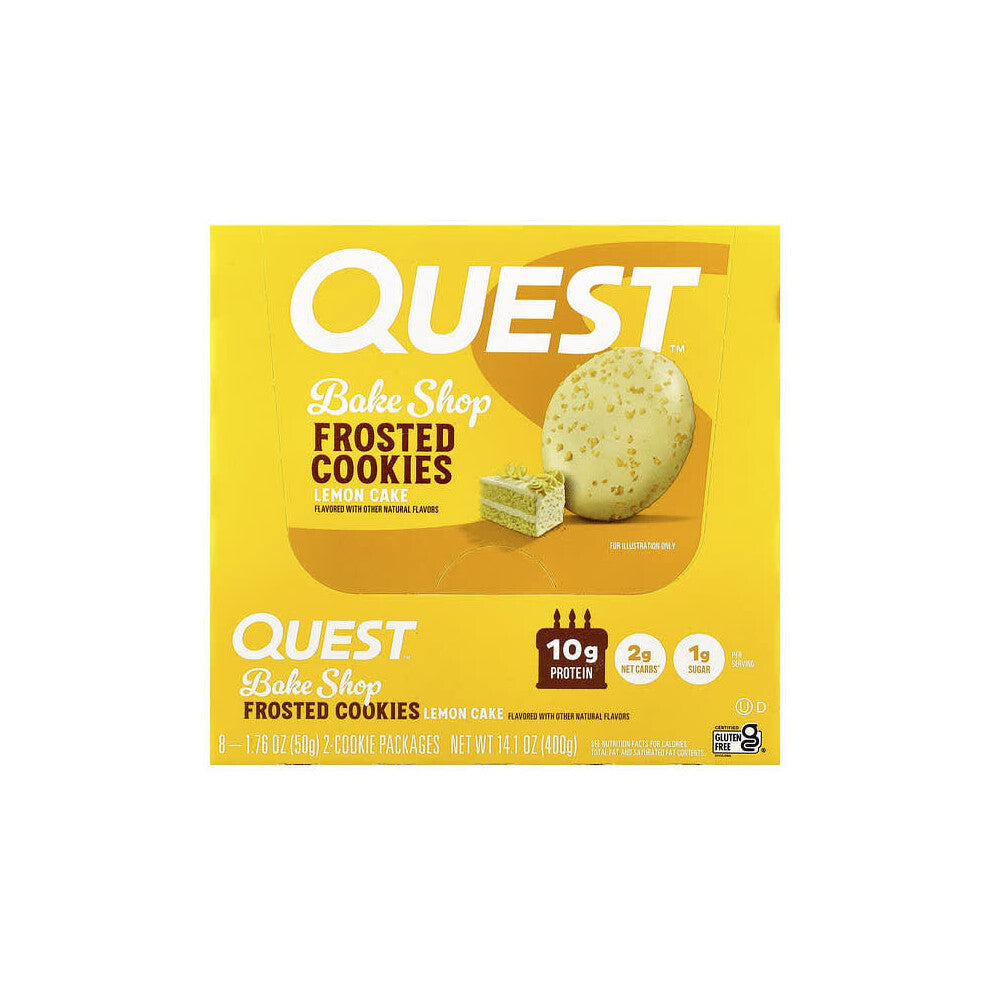 Bake Shop Frosted Cookies, Lemon Cake