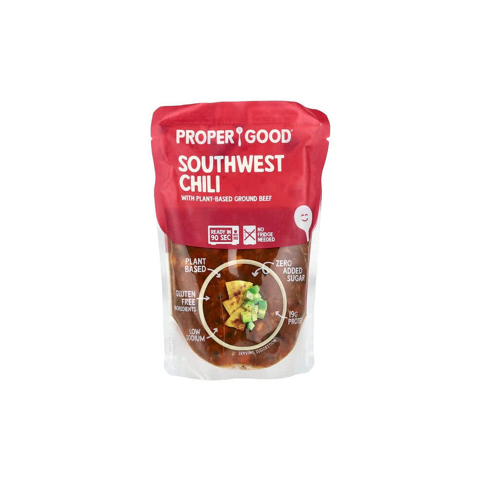 Southwest Chili With Plant-Based Ground Beef