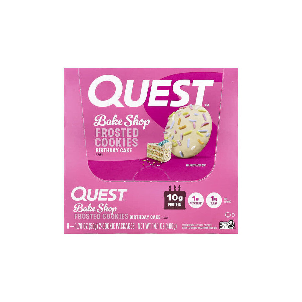 Bake Shop Frosted Cookies, Birthday Cake