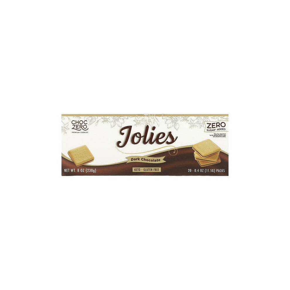 Jolies Cookies, Dark Chocolate