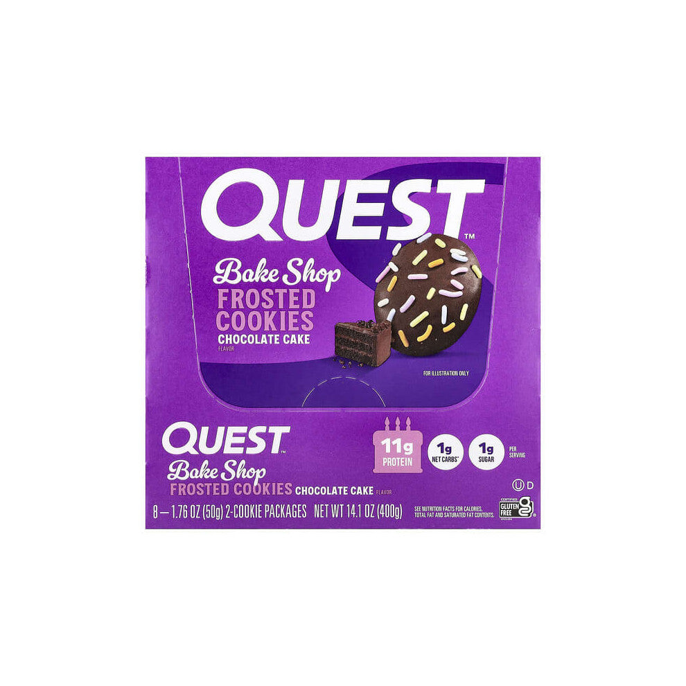 Bake Shop Frosted Cookies, Chocolate Cake