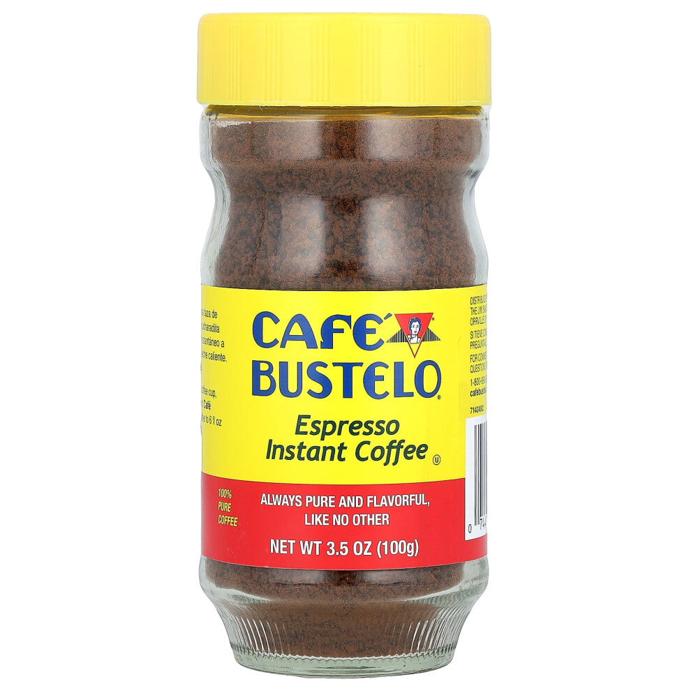 Caf Bustelo, Espresso Instant Coffee, 3.5 oz (100 g)