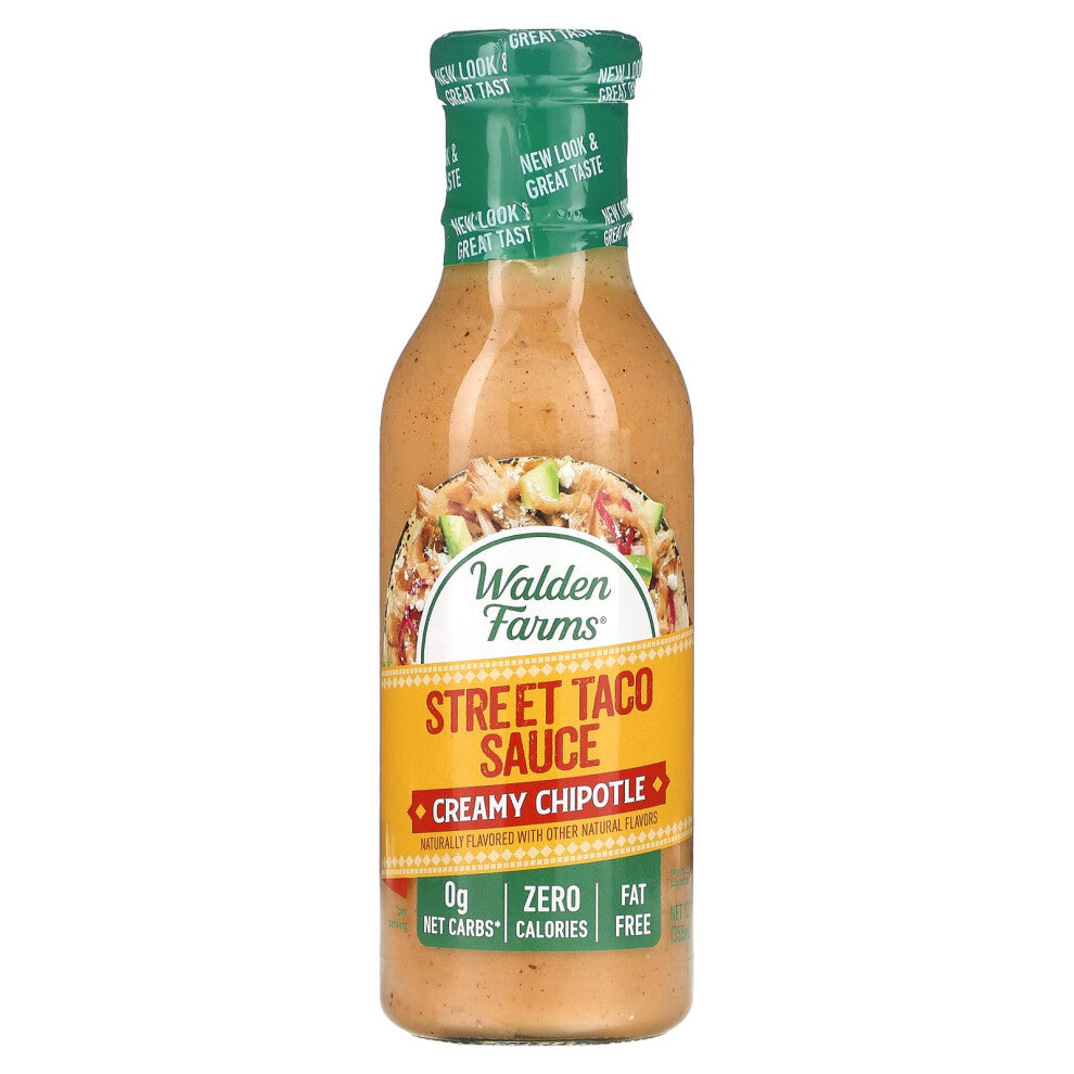 Walden Farms, Street Taco Sauce, Creamy Chipotle, 12 fl oz (355 ml)