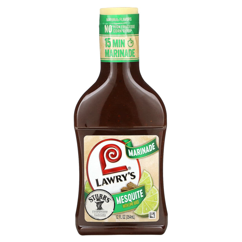 Lawry's, Marinade, Mesquite With Lime Juice, 12 fl oz (354 ml)