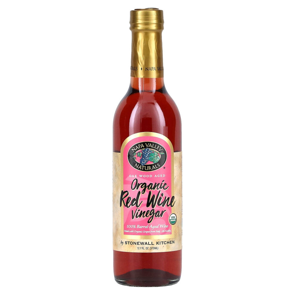Napa Valley Naturals, Organic Red Wine Vinegar, 12.7 oz (375 ml)