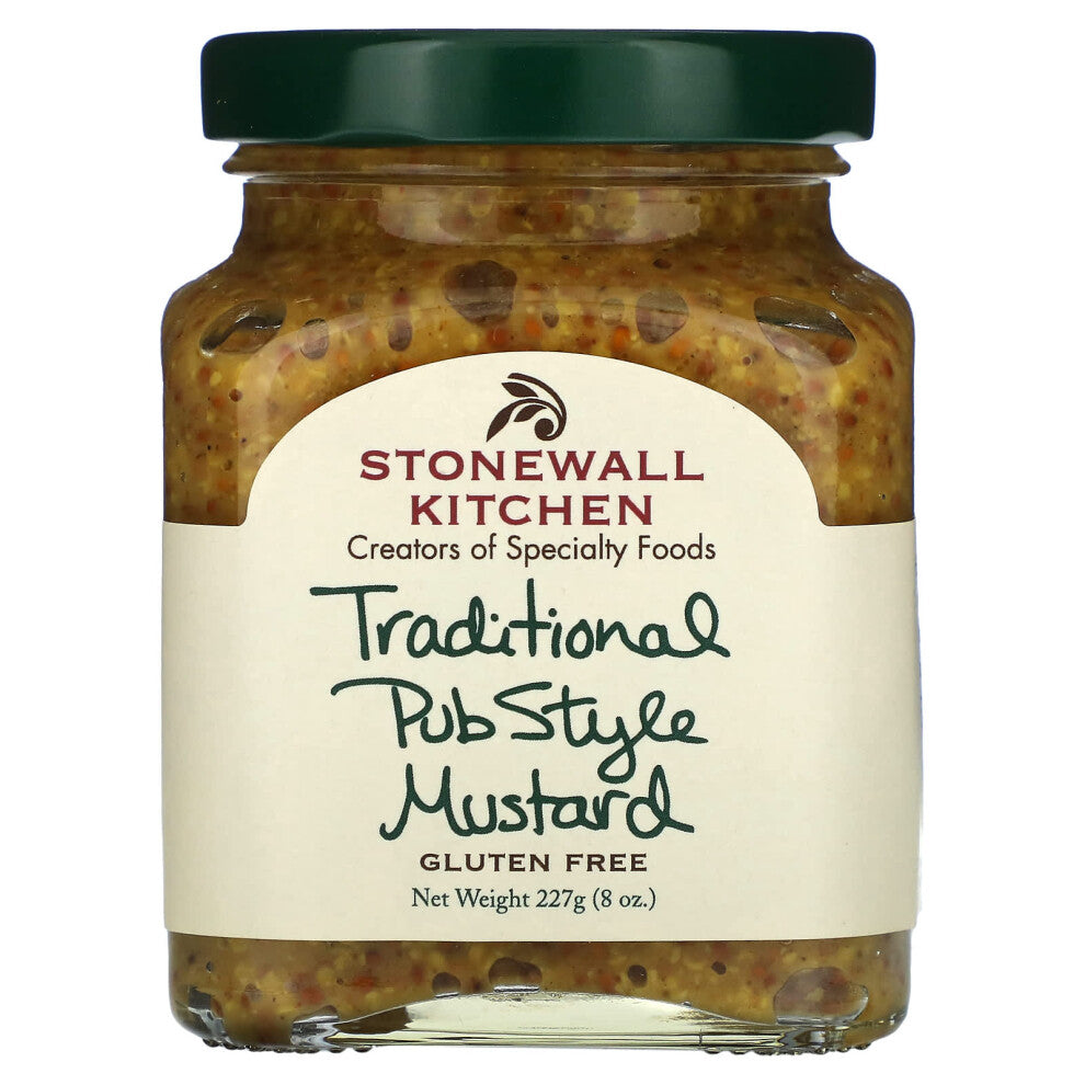 Stonewall Kitchen, Traditional Pub Style Mustard, 8 oz (227 g)