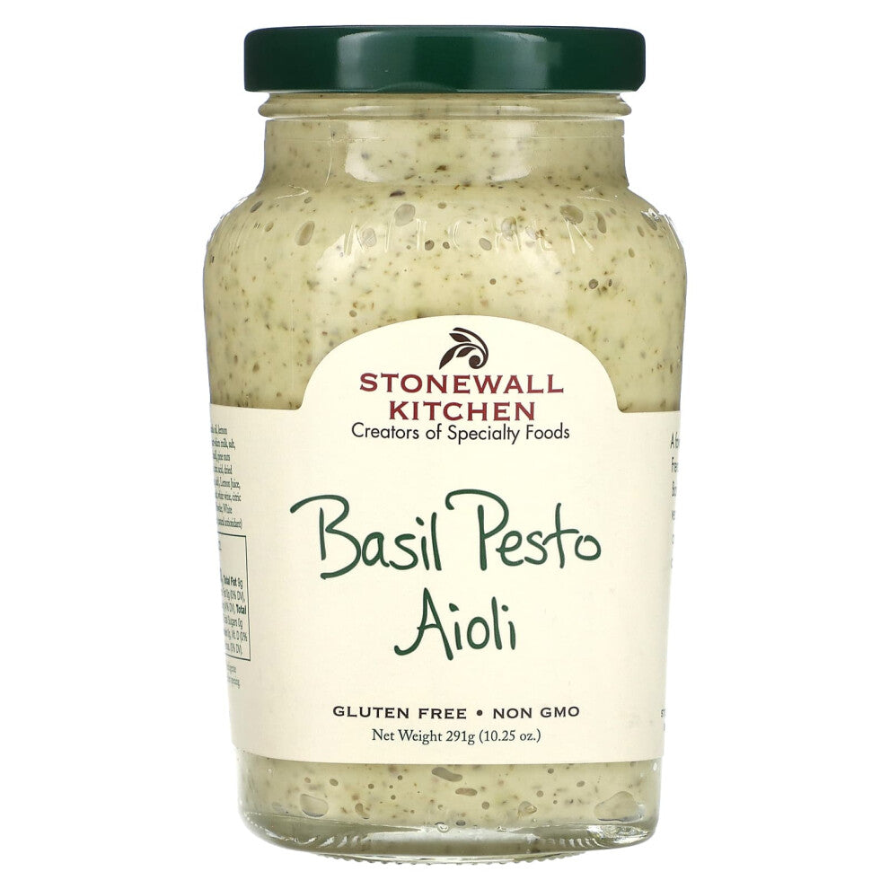 Stonewall Kitchen, Basil Pesto Aioli, 10.25 oz (291 g)