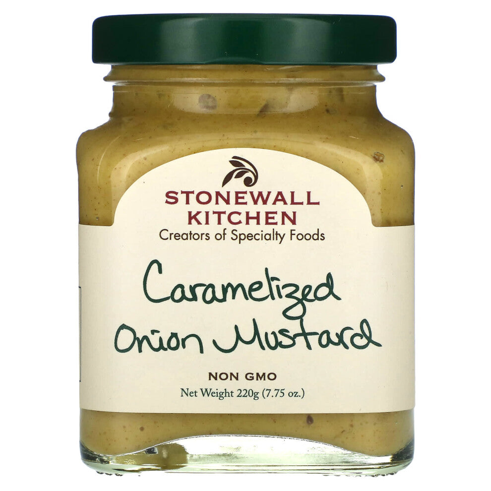 Stonewall Kitchen, Caramelized Onion Mustard , 7.75 oz (220 g)