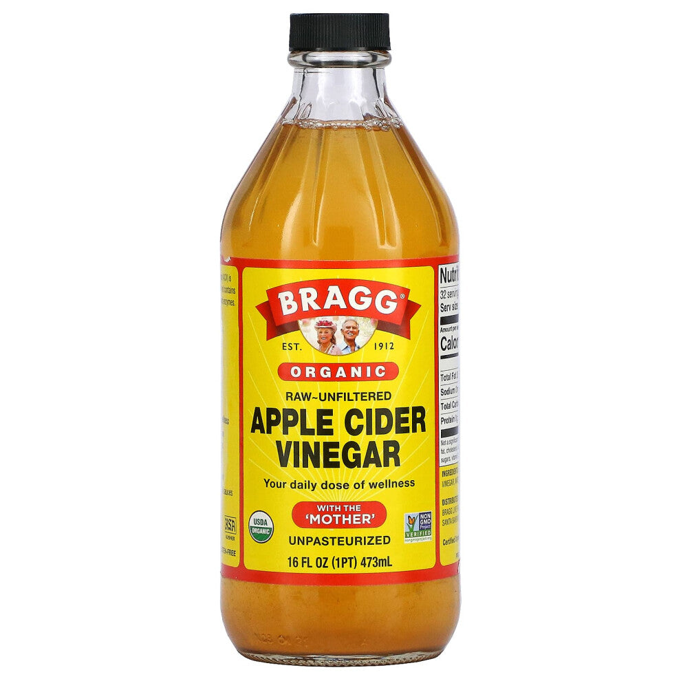 Bragg, Organic Apple Cider Vinegar with The 'Mother', 16 fl oz (473 ml)