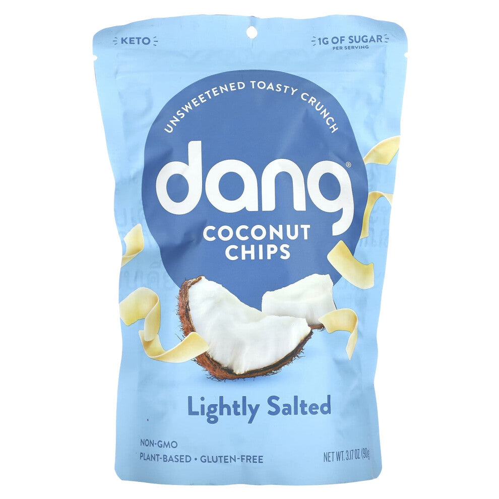 Dang Foods, Coconut Chips, Lightly Salted, 3.17 oz (90 g)