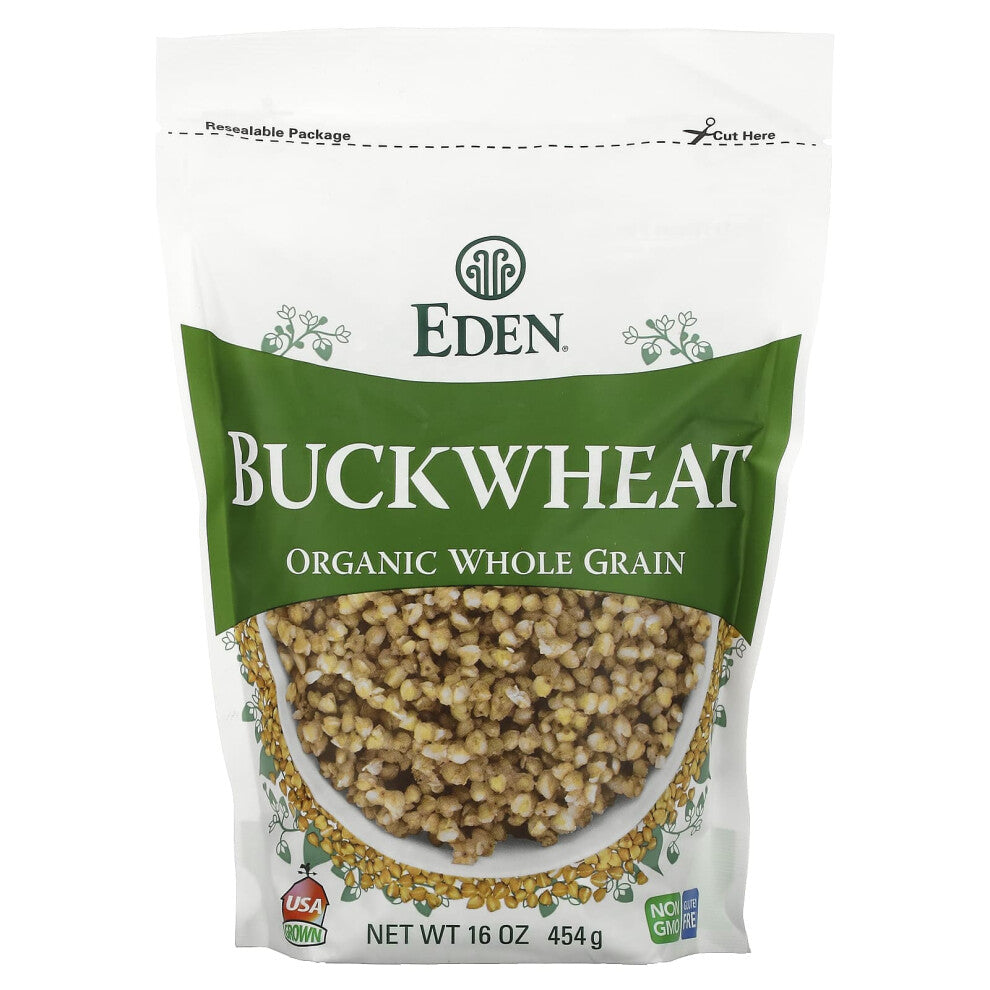 Eden Foods, Organic Whole Grain, Buckwheat, 16 oz (454 g)