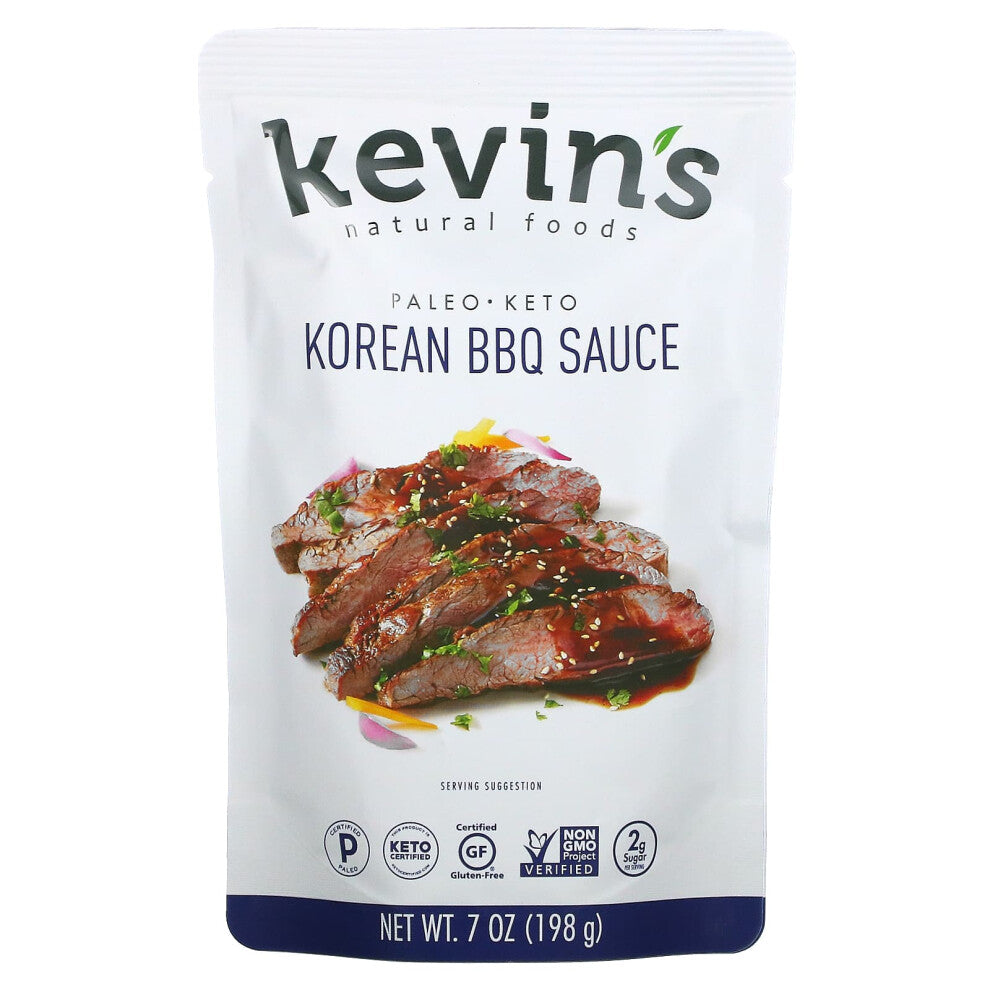 Kevin's Natural Foods, Korean BBQ Sauce, Mild, 7 oz (198 g)